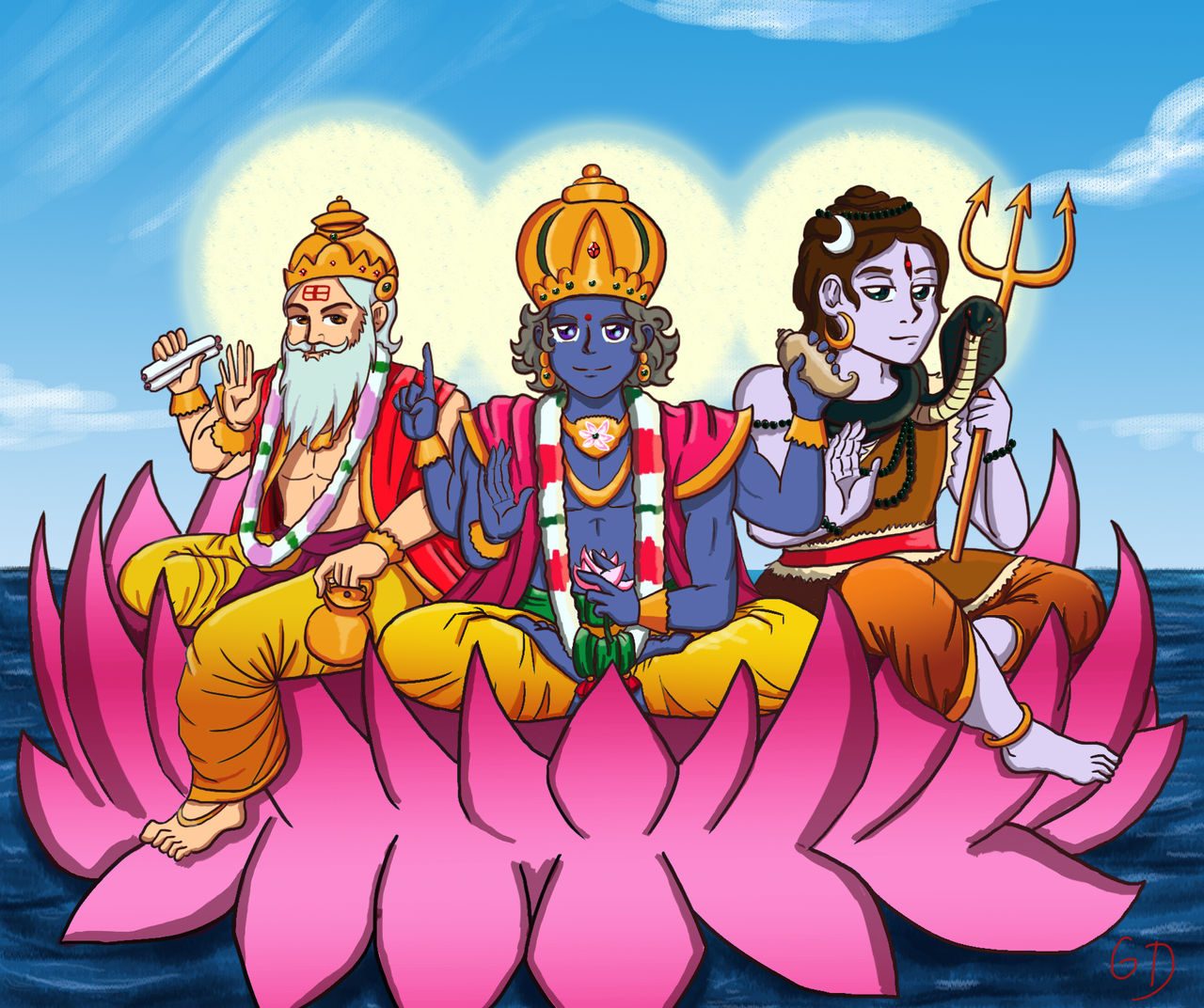 Detail Gambar Tri Murti Nomer 31