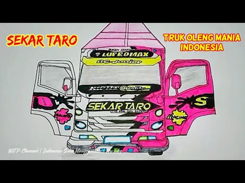 Detail Gambar Truk Sekar Taro Nomer 58