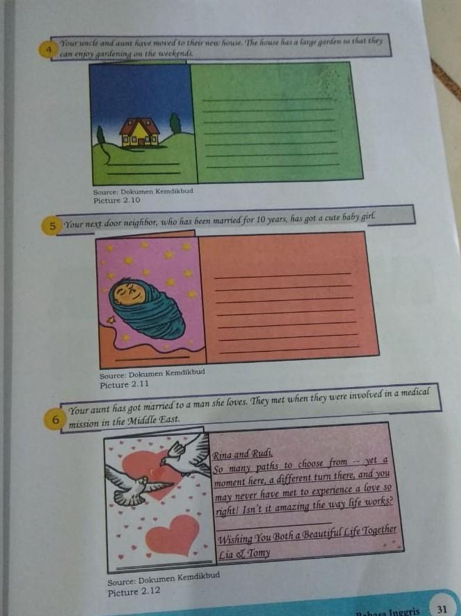 Detail Gambar Tugas Bahasa Inggris Nomer 33