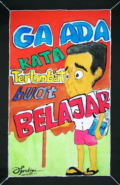 Detail Gambar Tugas Sbk Membuat Poster Nomer 26