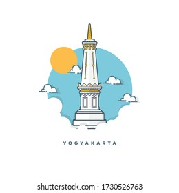 Detail Gambar Tugu Jogja Animasi Nomer 3