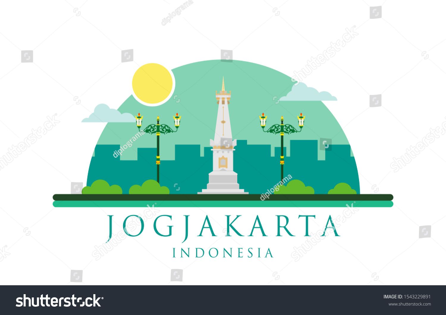 Detail Gambar Tugu Jogja Animasi Nomer 51