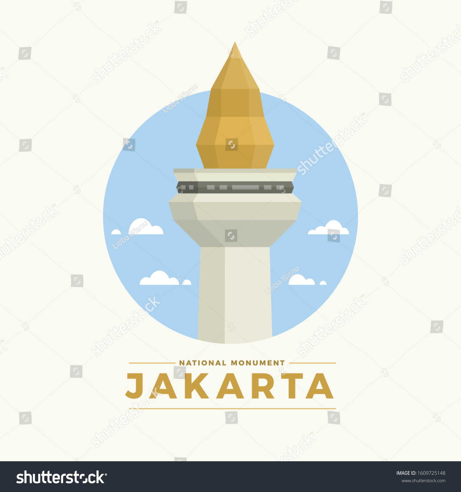 Detail Gambar Tugu Monas Cdr Nomer 26