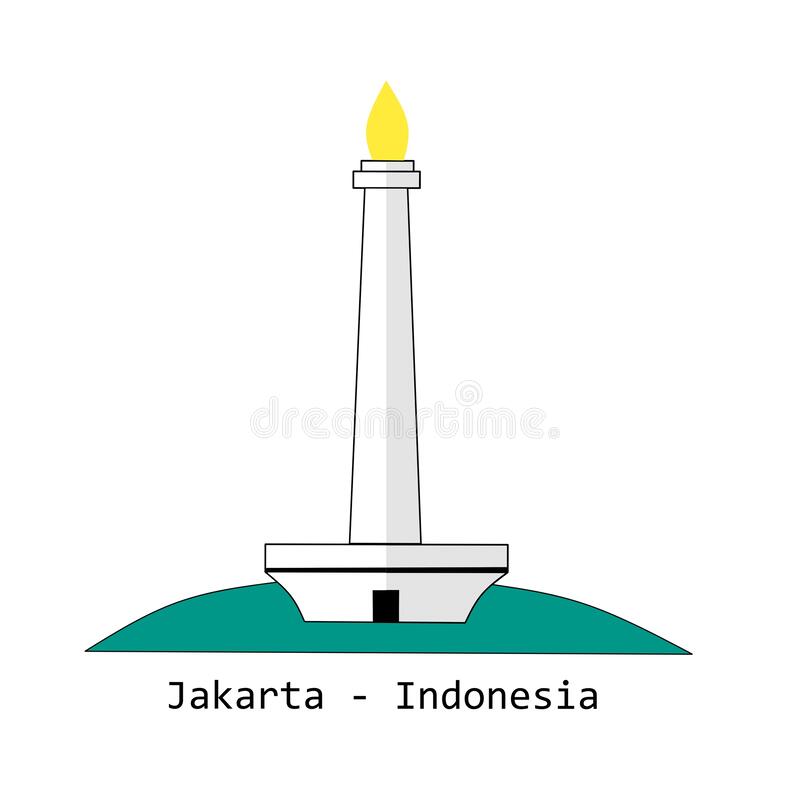 Detail Gambar Tugu Monas Cdr Nomer 30