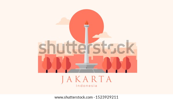 Detail Gambar Tugu Monas Cdr Nomer 40