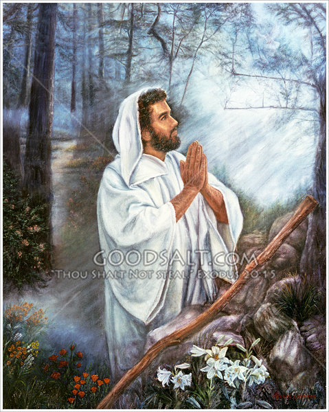 Detail Gambar Tuhan Yesus Berdoa Nomer 49