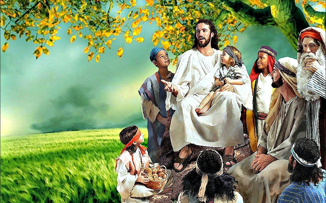 Detail Gambar Tuhan Yesus Bersama Anak Kecil Nomer 52