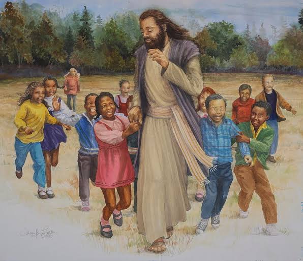 Detail Gambar Tuhan Yesus Dan Anak Kecil Nomer 12