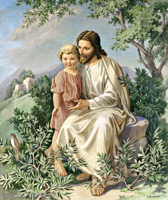 Detail Gambar Tuhan Yesus Dan Anak Kecil Nomer 18