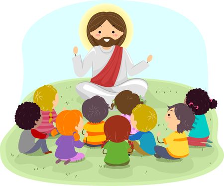 Detail Gambar Tuhan Yesus Dengan Anak Anak Nomer 14