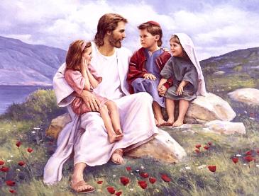 Detail Gambar Tuhan Yesus Dengan Anak Anak Nomer 8