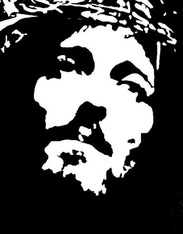 Detail Gambar Tuhan Yesus Disalibkan Hitam Putih Nomer 21