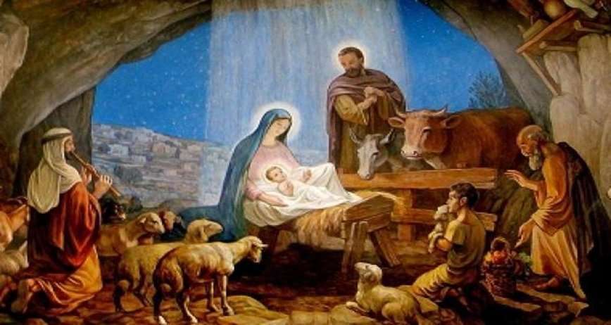 Detail Gambar Tuhan Yesus Lahir Di Kandang Domba Nomer 2