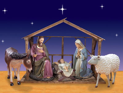 Detail Gambar Tuhan Yesus Lahir Di Kandang Domba Nomer 9