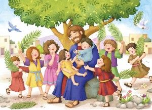 Gambar Tuhan Yesus Memberkati Anak Anak - KibrisPDR