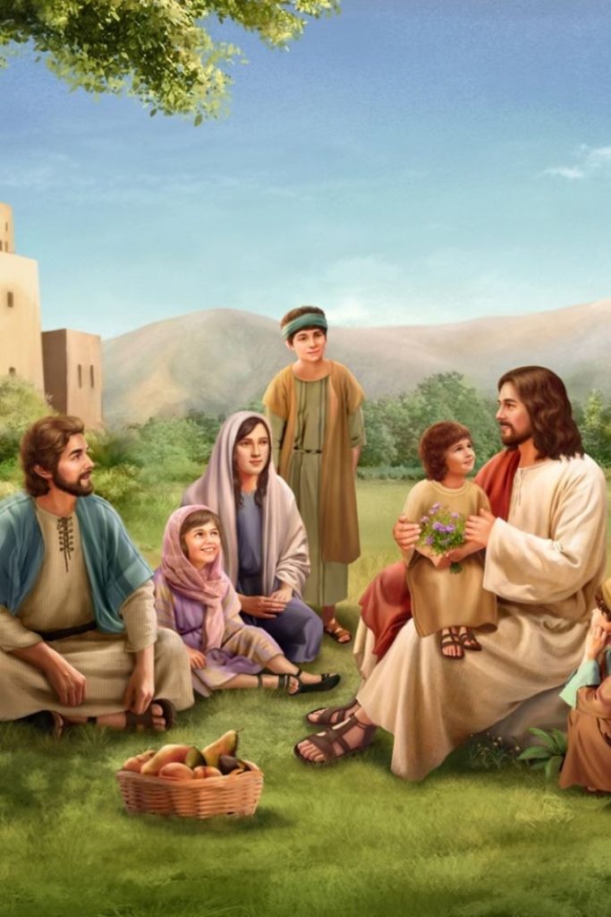 Detail Gambar Tuhan Yesus Memberkati Anak Anak Nomer 11