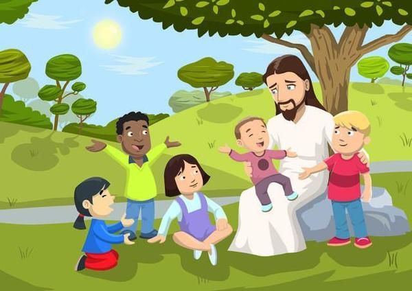 Detail Gambar Tuhan Yesus Memberkati Anak Anak Nomer 13