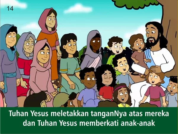 Detail Gambar Tuhan Yesus Memberkati Anak Anak Nomer 27