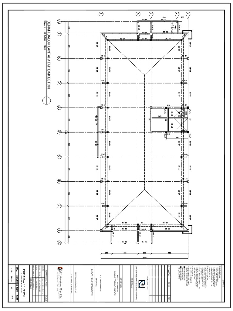 Detail Gambar Tulangan Rumah Dengan Atap Beton Nomer 35