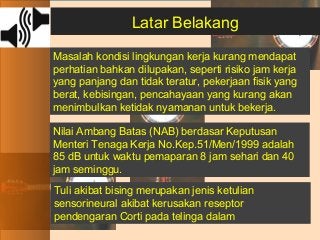 Detail Gambar Tuli Akibat Pekerjaan Nomer 20