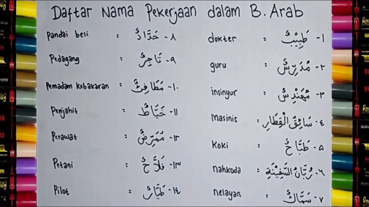 Detail Gambar Tulisan Arab Dan Artinya Nomer 45