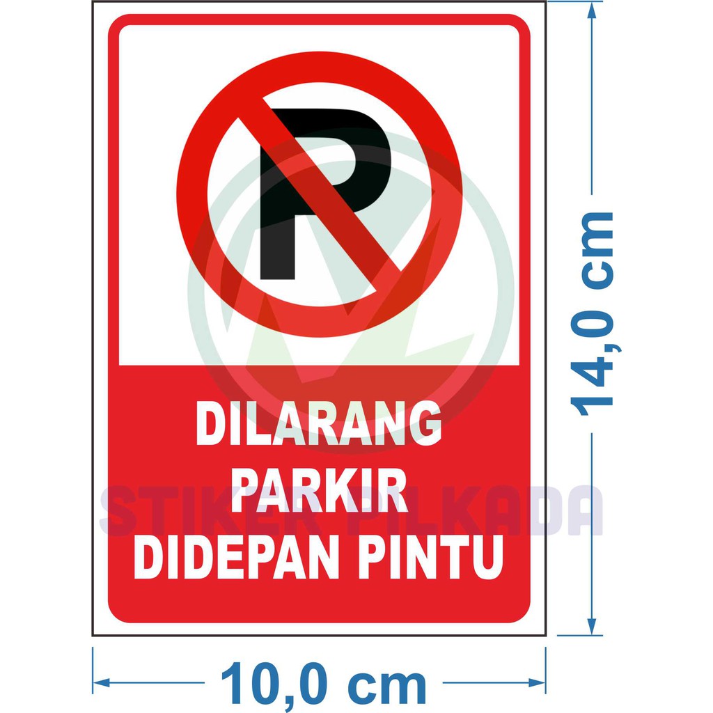 Detail Gambar Tulisan Dilarang Parkir Nomer 22