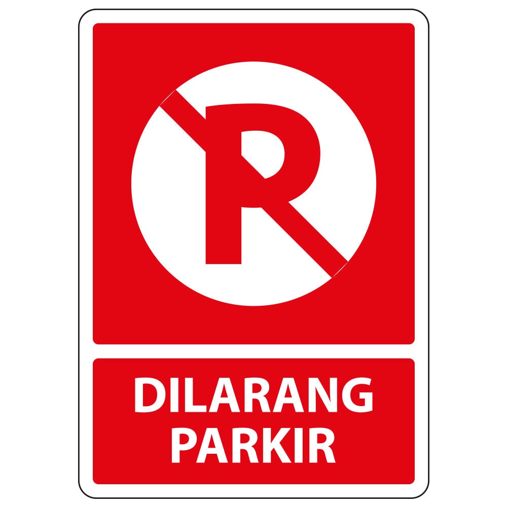 Detail Gambar Tulisan Dilarang Parkir Nomer 10