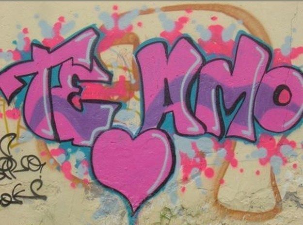 Detail Gambar Tulisan Graffiti I Love You Nomer 39