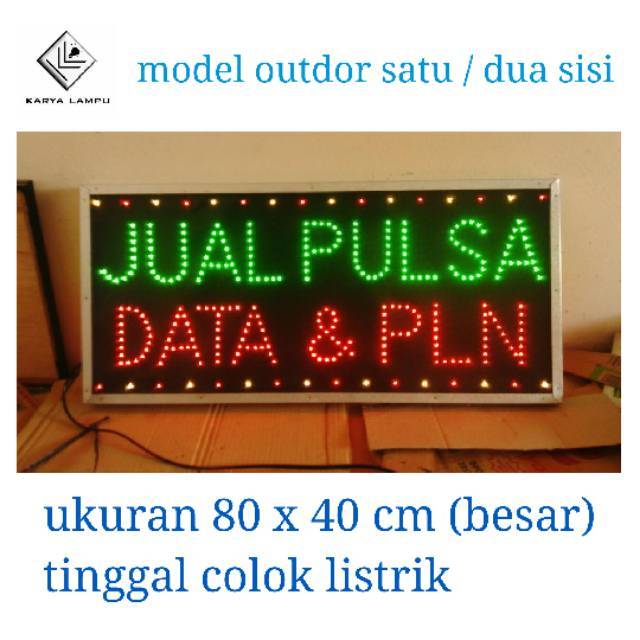 Detail Gambar Tulisan Jual Pulsa Nomer 56