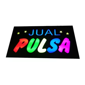 Detail Gambar Tulisan Jual Pulsa Nomer 9