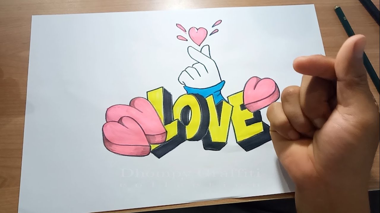 Detail Gambar Tulisan Love Nomer 50