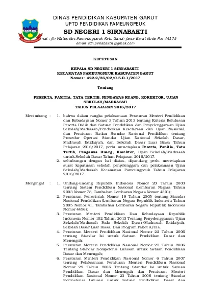 Detail Gambar Tulisan Ruang Panitia Ujian Nomer 14