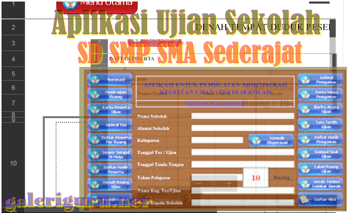 Detail Gambar Tulisan Ruang Panitia Ujian Nomer 35