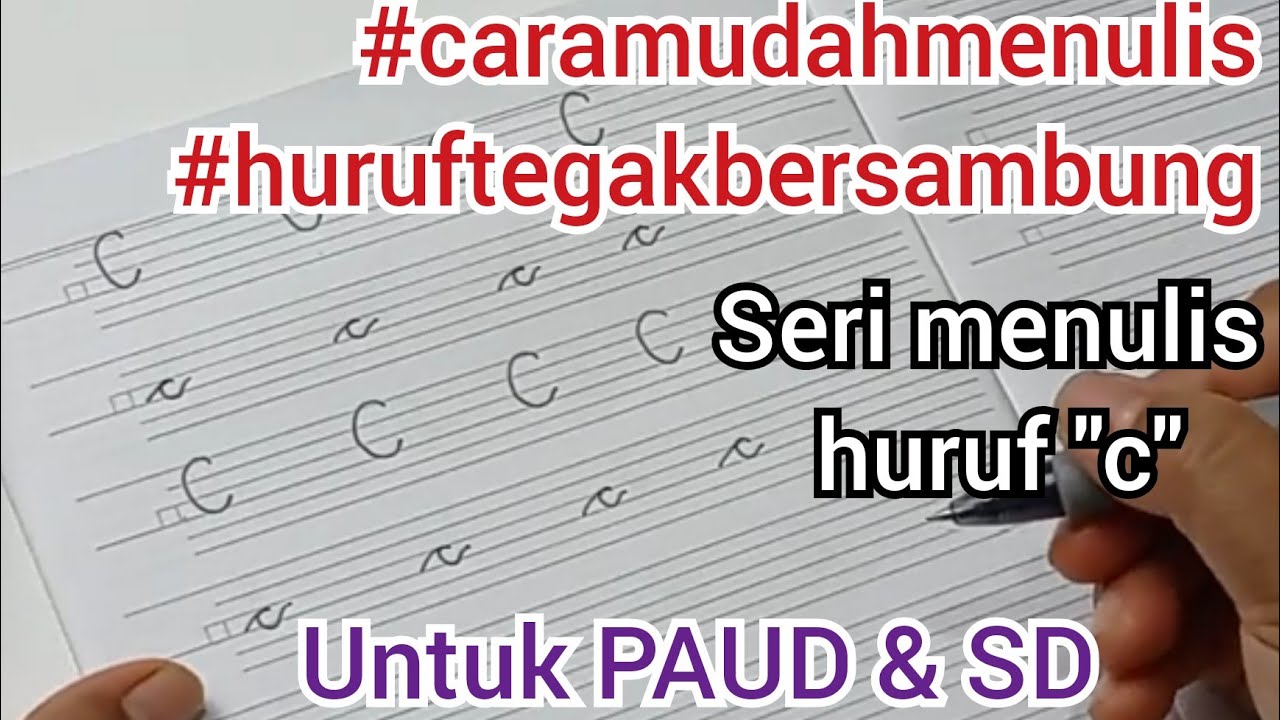 Detail Gambar Tulisan Sambung Nomer 33