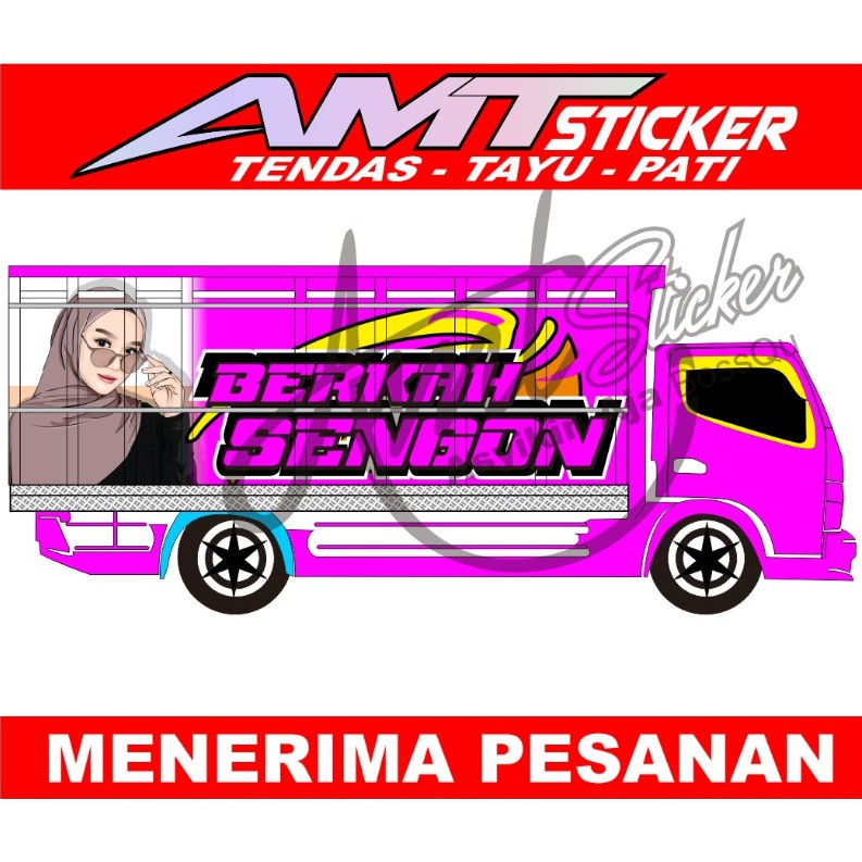 Detail Gambar Tulisan Samping Bak Truk Nomer 13