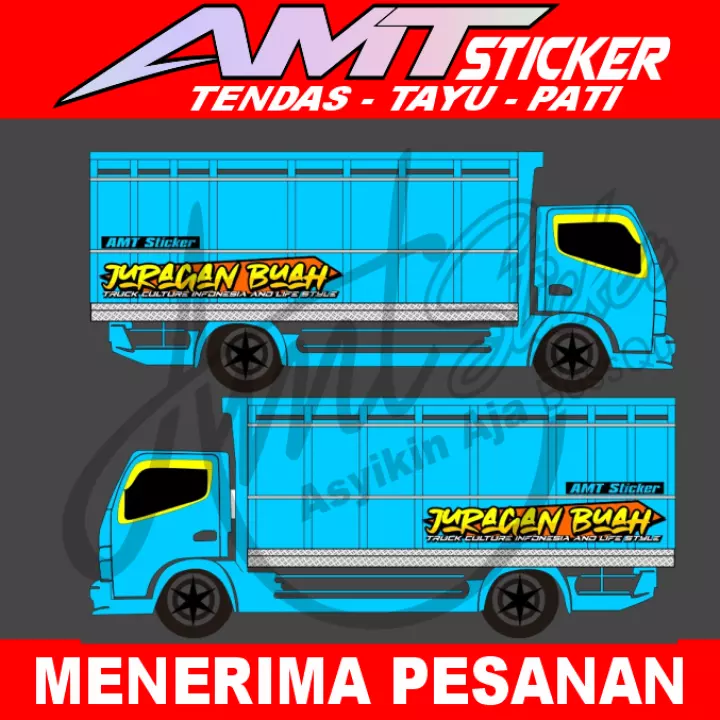 Detail Gambar Tulisan Samping Bak Truk Nomer 15