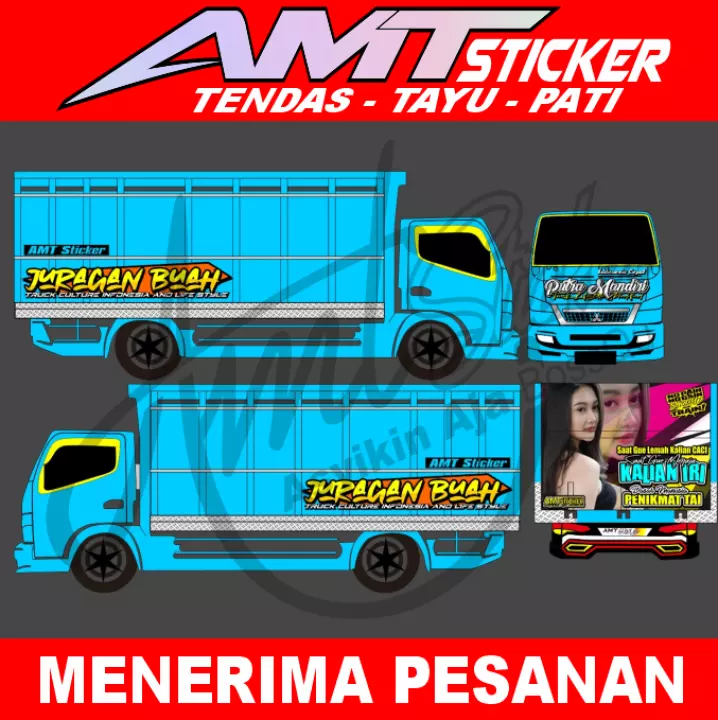 Detail Gambar Tulisan Samping Bak Truk Nomer 49