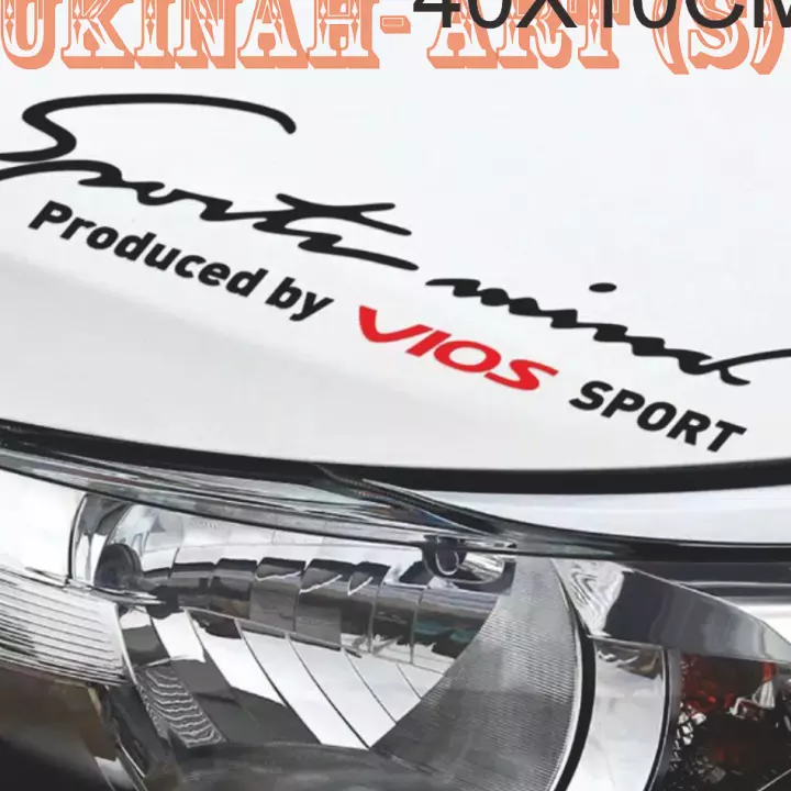 Detail Gambar Tulisan Stiker Mobil Sport Nomer 13