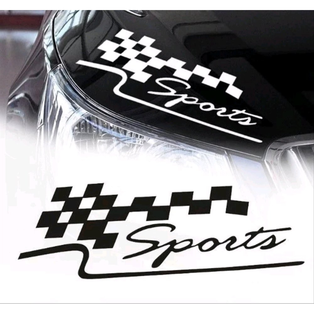 Detail Gambar Tulisan Stiker Mobil Sport Nomer 14