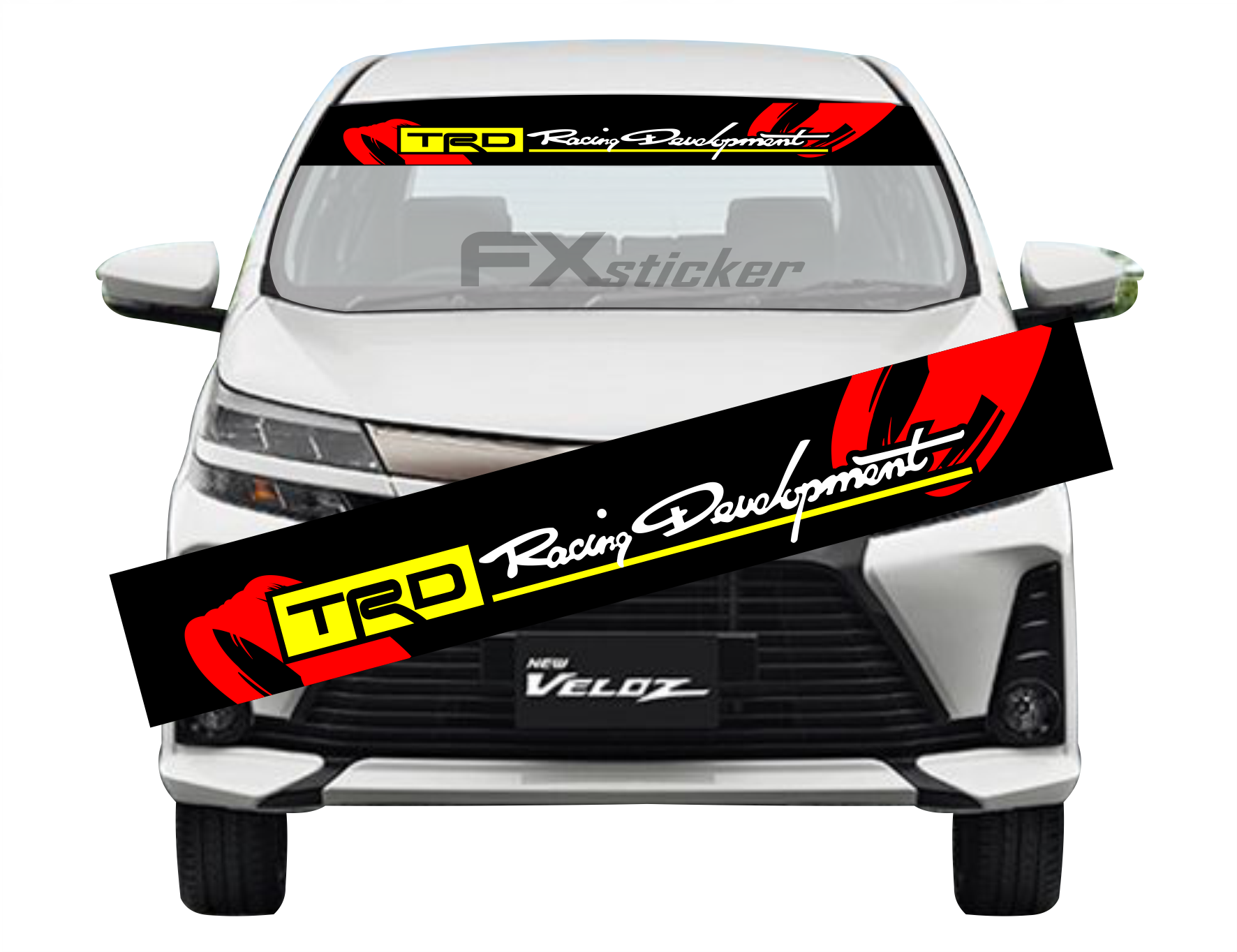 Detail Gambar Tulisan Stiker Mobil Sport Nomer 30