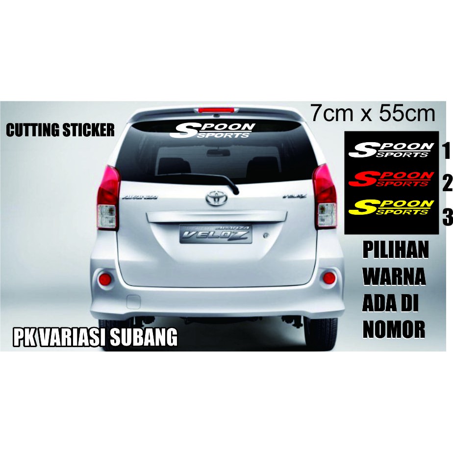 Detail Gambar Tulisan Stiker Mobil Sport Nomer 58