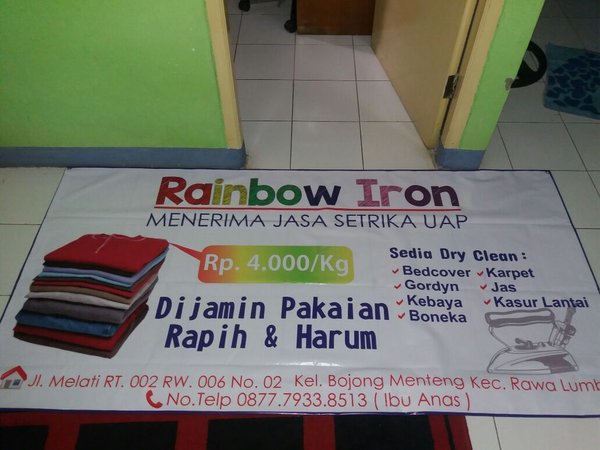 Detail Gambar Tulisan Terima Jasa Setrika Banner Terima Jasa Setrika Nomer 13