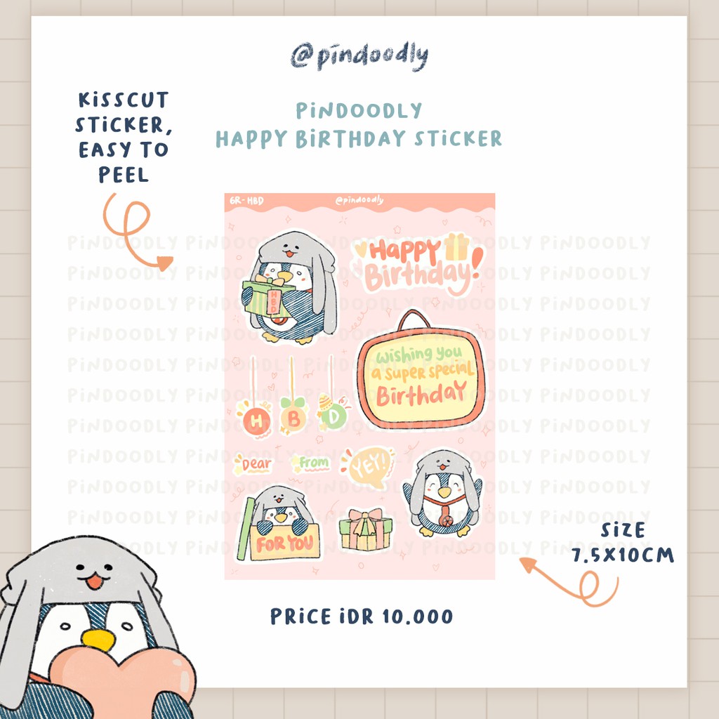 Download Gambar Tumblr Sticker Tulisan Happy Birthday Nomer 51