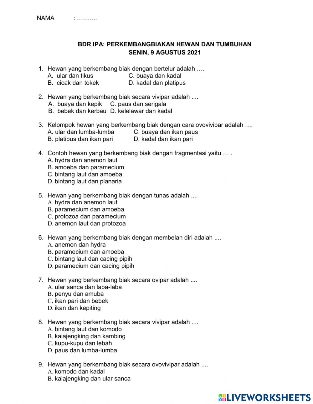 Detail Gambar Tumbuhan Yang Berkembangbiak Dengan Membelah Diri Nomer 52
