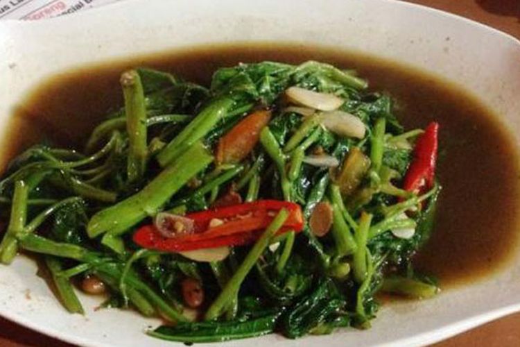 Detail Gambar Tumis Kangkung Nomer 30