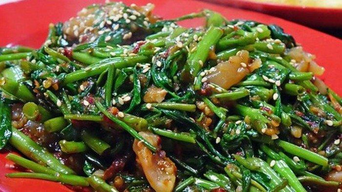 Detail Gambar Tumis Kangkung Bunga Pepaya Nomer 45