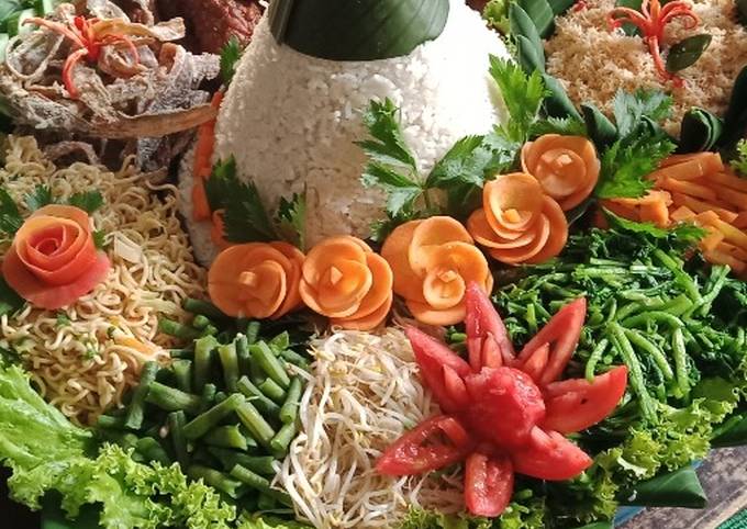 Detail Gambar Tumpeng Nasi Putih Nomer 3