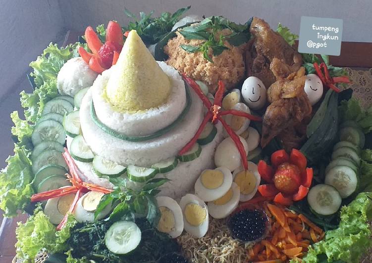 Detail Gambar Tumpeng Nasi Putih Nomer 5