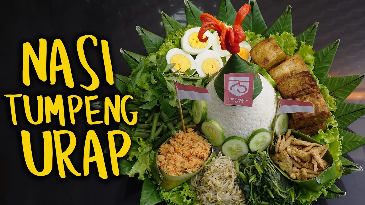 Detail Gambar Tumpeng Nasi Putih Urap Nomer 6