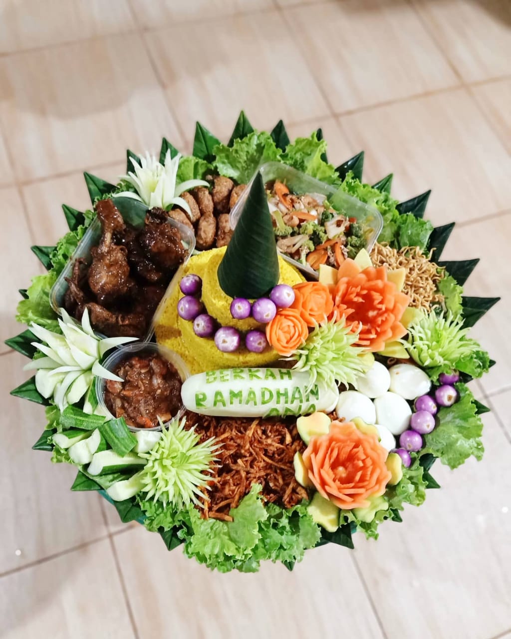 Detail Gambar Tumpeng Ulang Tahun Unik Nomer 21